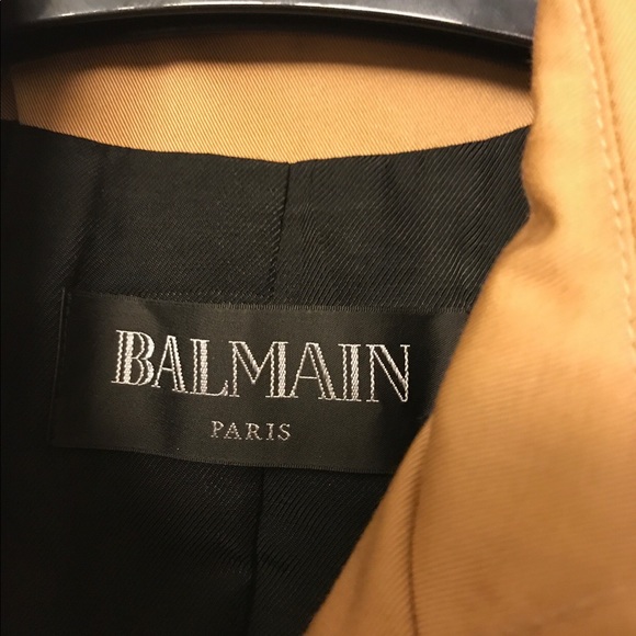Balmain trench coat. - Picture 5 of 6